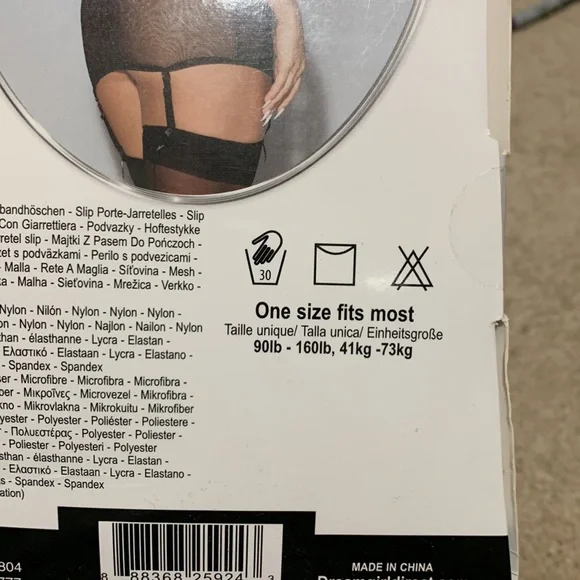 Stretch Mesh Garter Slip One Size Fits Most (NWOT) - Picture 5 of 6